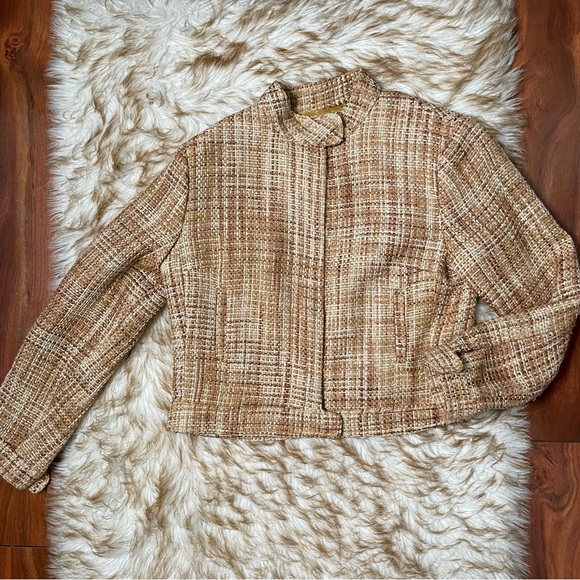 Vintage Carole Little silk crop jacket - Picture 4 of 8